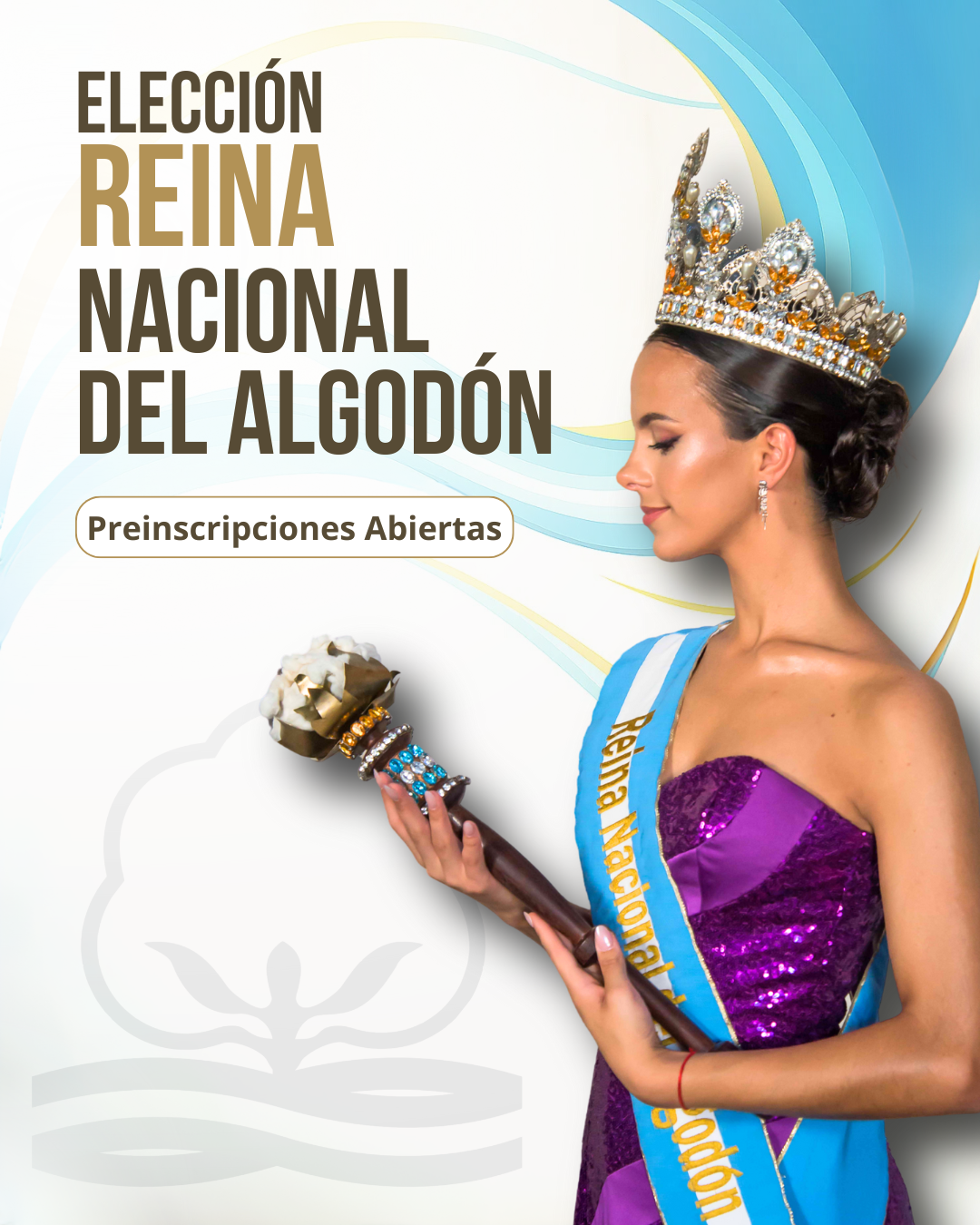 Elección Reina - pieza gráfica 1